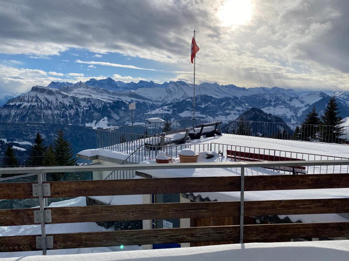 Rigi-Burggeist Alpine Guesthouse Gersau Exterior foto